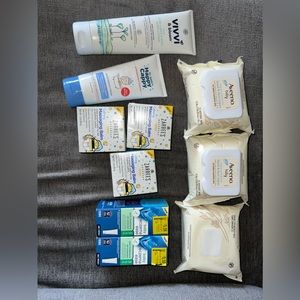 Baby hygiene bundle—baby wash, lotion, eczema cream, massaging balm, & wipes